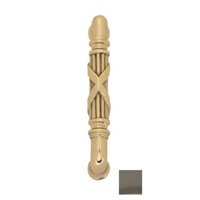 Brass Accents Inc C05-P7290-619 Ribbon & Reed Door Pull - Satin Nickel