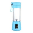 thumbnail image 4 of Portable Blender USB Mixer Two Blades Electric Juicer Machine Smoothie Blender Mini Food Processor Personal Lemon Squeezer, 4 of 4