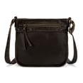 thumbnail image 2 of Montana West Women Crossbody Purse with Multi Pocket, Ultra Soft Washed Leather Travel Bag, Brown, 2 of 6
