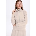 thumbnail image 4 of MINTREUS Women's 2 Piece Skirt Sets Fall Knit Long-Sleeved Zipper Top Lounge Travel Outfits Winter Clothing, 4 of 8