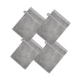 thumbnail image 4 of Shangren 4 Pieces Bath Mitts Absorbent Soft Body Wash Mitts for Body Bathroom Kitchen Style A, 4 of 8