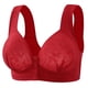 thumbnail image 1 of WILLBEST Brasier De Algodon Sujetador De Lactancia Para Mujer, Cómodo, Transpirable, Con Copa Grande Y Orificios, Con Aro De Acero Absorbente Y Botón Frontal., 1 of 3