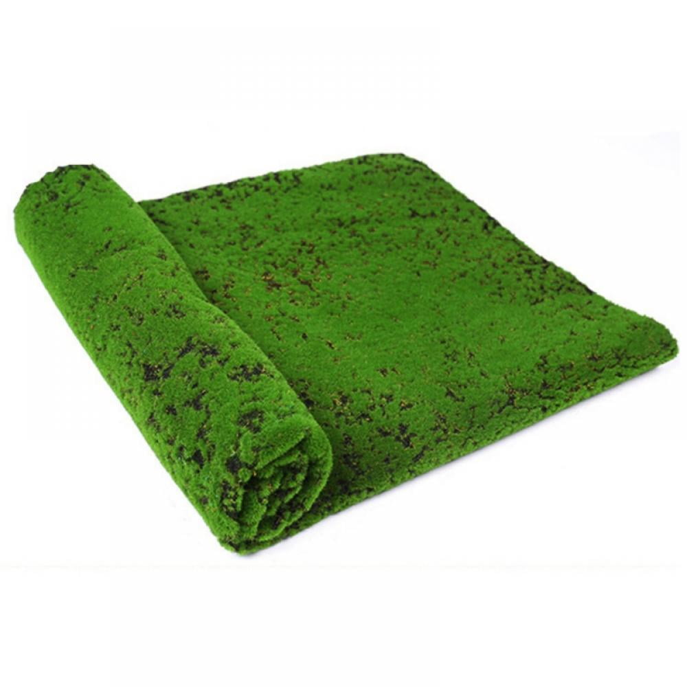 Artificial Grass Rug Fake Moss Grass Turf DIY Synthetic Turf Landscape