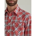 thumbnail image 3 of Wrangler Retro Core Snap Red Plaid - Mens Shirt  - 112347307, 3 of 4