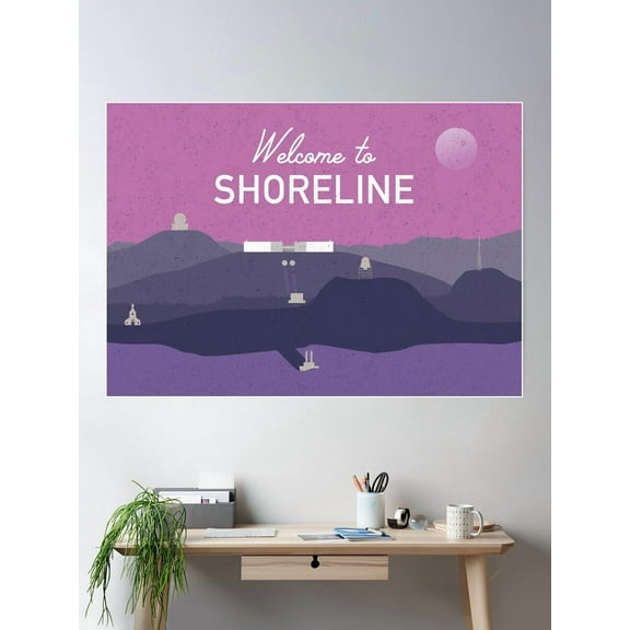 Kna Prints - 1 Pc Poster Welcome To Shoreline Escape From Tarkov, UNFRAMED-16x24