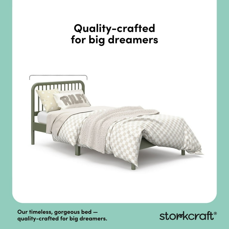 ベッドカバー  (twin size) Storkcraft Porto Twin Bed, Olive - Walmart.com