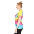 thumbnail image 2 of Daresay Tie Dye Style T-Shirts Women - Fun, Multi Color designs Tops, 2 of 10