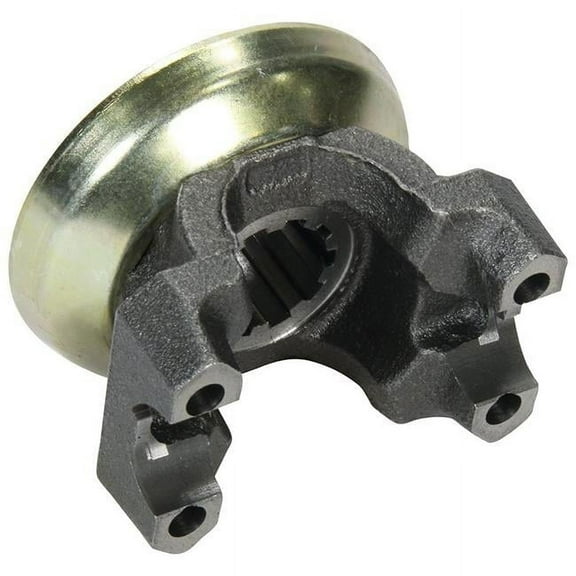 Allstar Performance ALL68385 Pinion Yoke - 10 Spline - 1310 U-Joint - Steel - Natural - Quick Change - Each