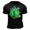 thumbnail image 2 of Njagoc3 Mens Summer Short Sleeve T-Shirt, Crew Neck, St. Patrick's Day Print, Soft and Comfortable Fabric, Casual Style, Perfect for Daily Wear and Holiday Celebrations, 2 of 6