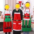thumbnail image 1 of Zeus Christmas Apron Decoration Exquisite workmanship Lightweight Merry Xmas Funny Apron for Cooking, 1 of 7
