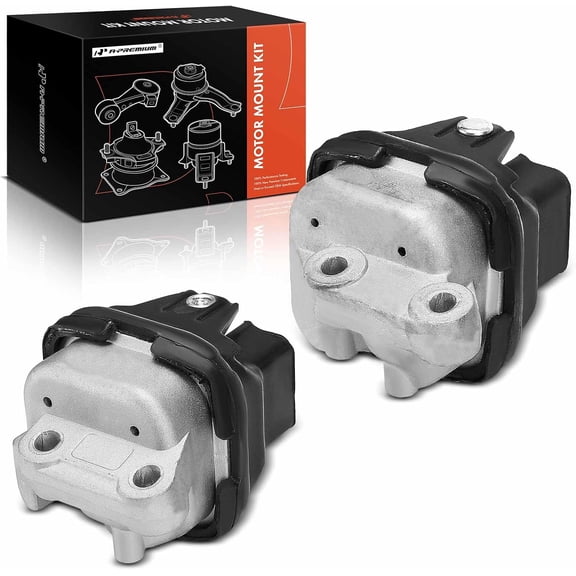 A-Premium 2PCS Front Left and Right Engine Motor Mount Set Compatible with Dodge Charger 2007-2010, Magnum 2005-2008 & Chrysler 300 2005-2010, 5.7L, AWD, Replace# 4578046AC, 4578194AC