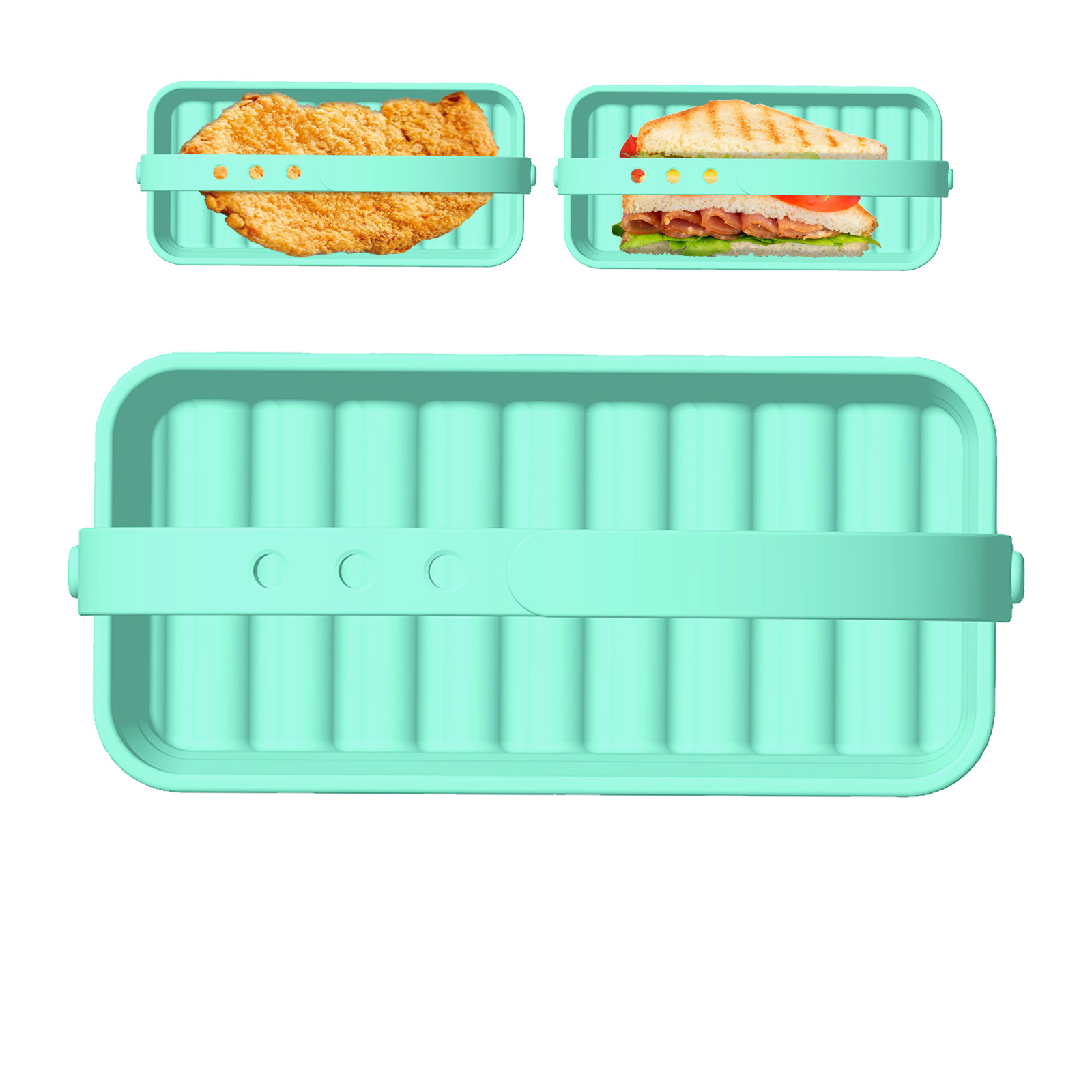 NORBOE Air Fryer Silicone Liners，Air Fryer Silicone Pot ，7.5inch