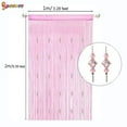 thumbnail image 3 of Spencer Tassel Door String Curtain Beads Wall Panel Fringe Window Room Divider for Wedding Coffee Restaurant Beaded Crystal Tassel Screen Home Decoration, 3 of 7
