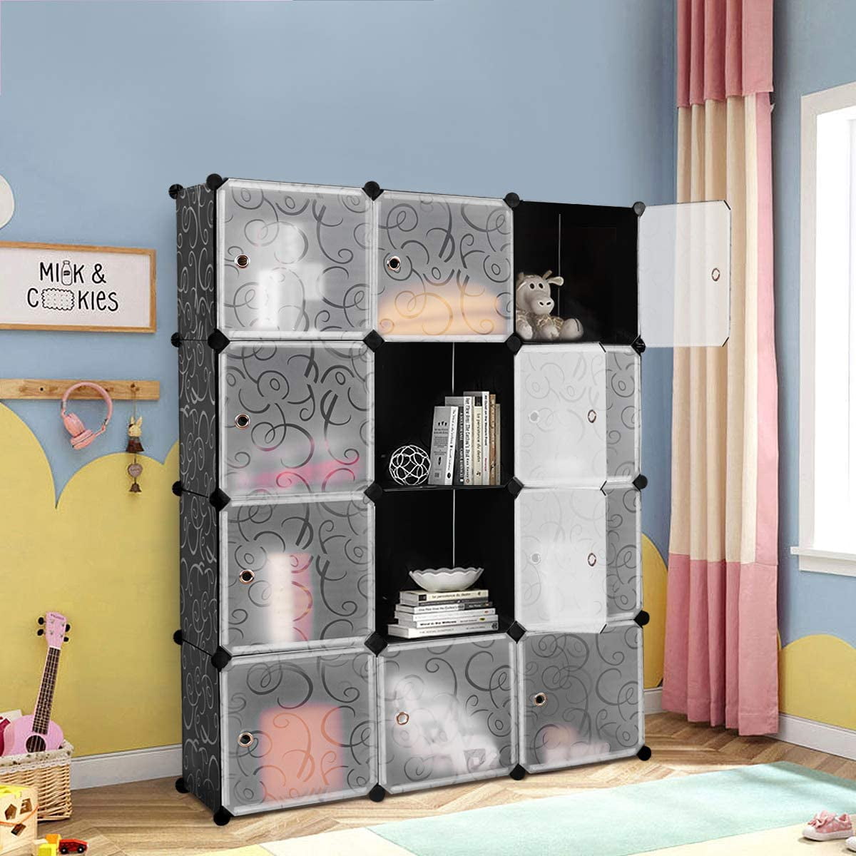 Multi Layer Storage Drawer Plastic Cabinet Clothes Organizer Box Bedroom Shelf 