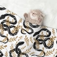 thumbnail image 2 of Naloa Snake Dog Blanket, 3 Sizes Cat Blanket for Indoor Cats Large Medium Small Dog Gifts-Medium, 2 of 8