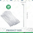 thumbnail image 6 of Trianu 100 Pcs Golf Club Swizzle Stir Sticks 7.3 inch Plastic Drink Stirrers Clear Swizzle Sticks for Cocktails Coffee Liquor Cake Pops Golfing Club Gifts Golf Party Favors Decorations, 6 of 6