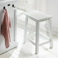 thumbnail image 5 of Tabouret Blanc Pur 20 Pouces en Lot de 2, 5 of 5