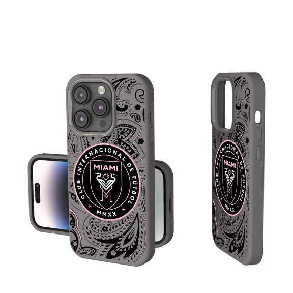 Keyscaper Gray Inter Miami CF iPhone Soft Touch Case