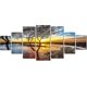 thumbnail image 2 of (a) Imagen grande enmarcada de Sunrise Sunrise, impresiones en lienzo, imagen de patrón moderno, decoración artística de pared envuelta en camilla, 2 of 4