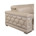 thumbnail image 6 of Titan Furnishings 38" Modern Genuine Italian Leather Chair in Beige, 6 of 13
