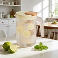 thumbnail image 4 of Large-Capacity High-Temperature Jug Summer Refrigerator Beverage Bucket Plastic Water Cup Fruit Tea Pitcher, 4 of 6