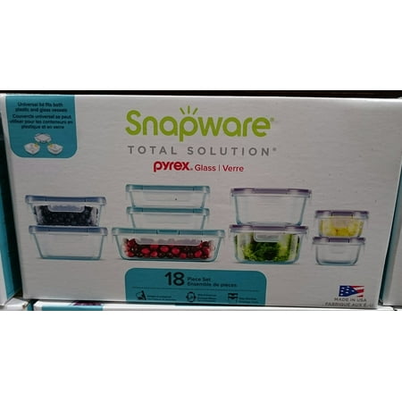 snapware 18 piece set
