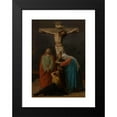 thumbnail image 2 of Émile Signol 11x14 Black Modern Framed Museum Art Print Titled - Christ on the Cross, Crucified Jesus (1856), 2 of 5