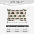 thumbnail image 4 of Honeii Cute Armadillo Pattern Decorative Throw Pillow Case - Elevate Your Couch, Sofa, or Bed with Stylish Home Decor-16"x24", 4 of 6