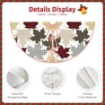 thumbnail image 3 of Sikiie colorful Maple Christmas Tree Skirt, Christmas Tree Decorations, Christmas Decor, Tree Mat Decoration(30-48IN)-36", 3 of 6