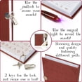 thumbnail image 4 of Secret Diary Stationery Set Lockable Journal Invisible Magic Pen, 4 of 5