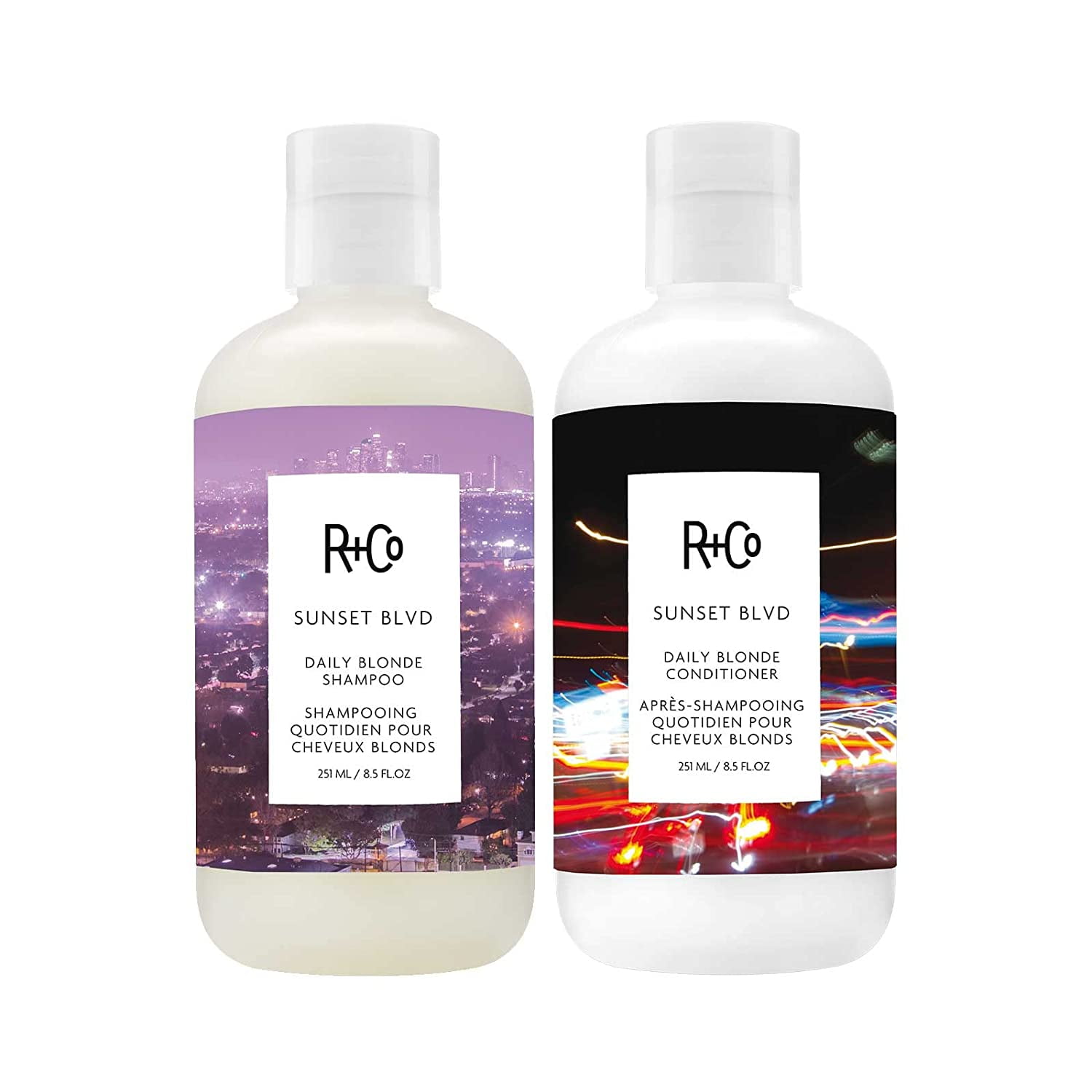 R+Co Sunset Blvd Daily Blonde Shampoo + Conditioner Kit
