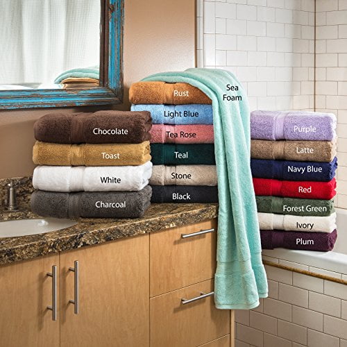 Superior 900 Gram Egyptian Cotton 6-piece Towel Set Latte Soft Bath Wash Gift BA for sale online