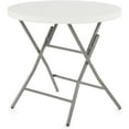 thumbnail image 1 of Folding Round Cafe Table, 31.5" Wide Surface, 29" Tall, Portable (Steel, HDPE) (CAFE315), 1 of 1