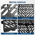 thumbnail image 6 of Plastic Pallets for Basement Storage Lightweight Waterproof Floor Pallet, 11.8"x23.6"x1.18" Waterproof Floor Pallets, Ventilated Grid Design, HDPE Heavy Duty Storage Pads for Garage Kitchen Outdoor, 6 of 7