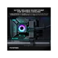 thumbnail image 4 of Phanteks Glacier One 360D30 X2 AIO Liquid CPU Cooler, Evolv X2-Design AIO Cap Design, 3x Performance D30-120 D-RGB Fans, for Intel LGA 1851, 1700, 1200, 115x and AMD AM4/AM5 sockets, Black, 4 of 6