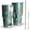 Australian Shepherd Floral, variant on 30oz Black Corgi Tumblers Stainless Steel Tumbler with Lid and Straw,Vacuum Insulated Double Wall Travel Tumbler Cups Mug with Cleaning Brush for Coffee,Tea