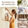 thumbnail image 5 of Foldable Portable Mini Handheld Travel Steam Iron, Clothes Hanging Ironing Machine, Household Small Dormitory Ironing Tool, Flat/Inclined/Hanging Ironing, 50ML Water Tank, Fast Heating, 5 of 7