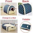 thumbnail image 3 of Cama nido/sofá para gatos, suave y cálida para invierno, casa portátil tipo iglú para gatos, mini cama para perros pequeños, cama para gatos, gatitos, cachorros y conejos., 3 of 5