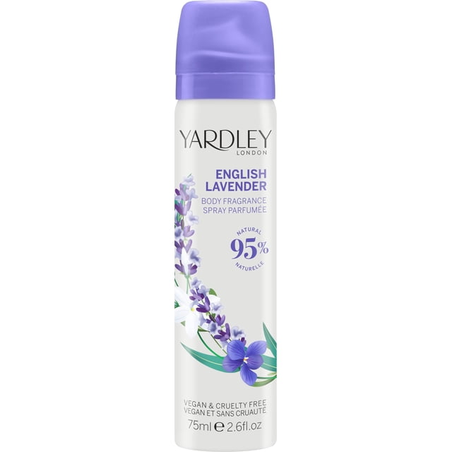 Spray corporal Yardley Refreshing English Lavender 75 ml para mujer