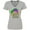 Athletic Heather, variant on Inktastic Mardi Gras New Orleans Louisiana Jester Hat Women's V-Neck T-Shirt