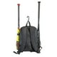 thumbnail image 3 of Bolso béisbol Rawlings Savage jóvenes - Bolsa bateo niños - Mochila resistente - Capacidad 2 bates - Gancho cerca - Negro/Camuflaje, 3 of 3
