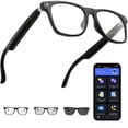 thumbnail image 1 of Gafas Inteligentes Giwbeiv, Traductor AI 164 Idiomas, Bluetooth, 1 of 9