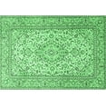 thumbnail image 1 of Ahgly Company Indoor Rectangle Persian Emerald Green Traditional Area Rugs, 8' x 12', 1 of 4