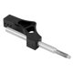thumbnail image 2 of Extensión de palanca de altura ajustable de acero inoxidable para automóvil para perilla de cambio manual Honda (negro), 2 of 5