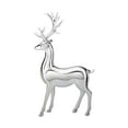 thumbnail image 3 of 2 PCS Reindeer Statue Small Christmas Seated and Standing Deer Figurine, Sitting and Standing Deer Statue Office Home Desktop Decoration, Christmas Tabletop Ornaments, 3 of 7