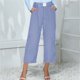 thumbnail image 5 of Pantalones Elásticos de la Cintura para las Mujeres Primavera Y Verano Lindos Nuevos Pantalones Cortos de Impresión, Fondo Cómodo, 5 of 6