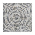 thumbnail image 4 of Taburete de Mesa de Acento Moderno Benjara Capiz 45 cm Estrella Gris, 4 of 5