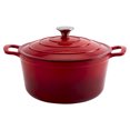 thumbnail image 2 of 6Qt Epicurious Enamel Cast Iron Dutch Oven, 2 of 6