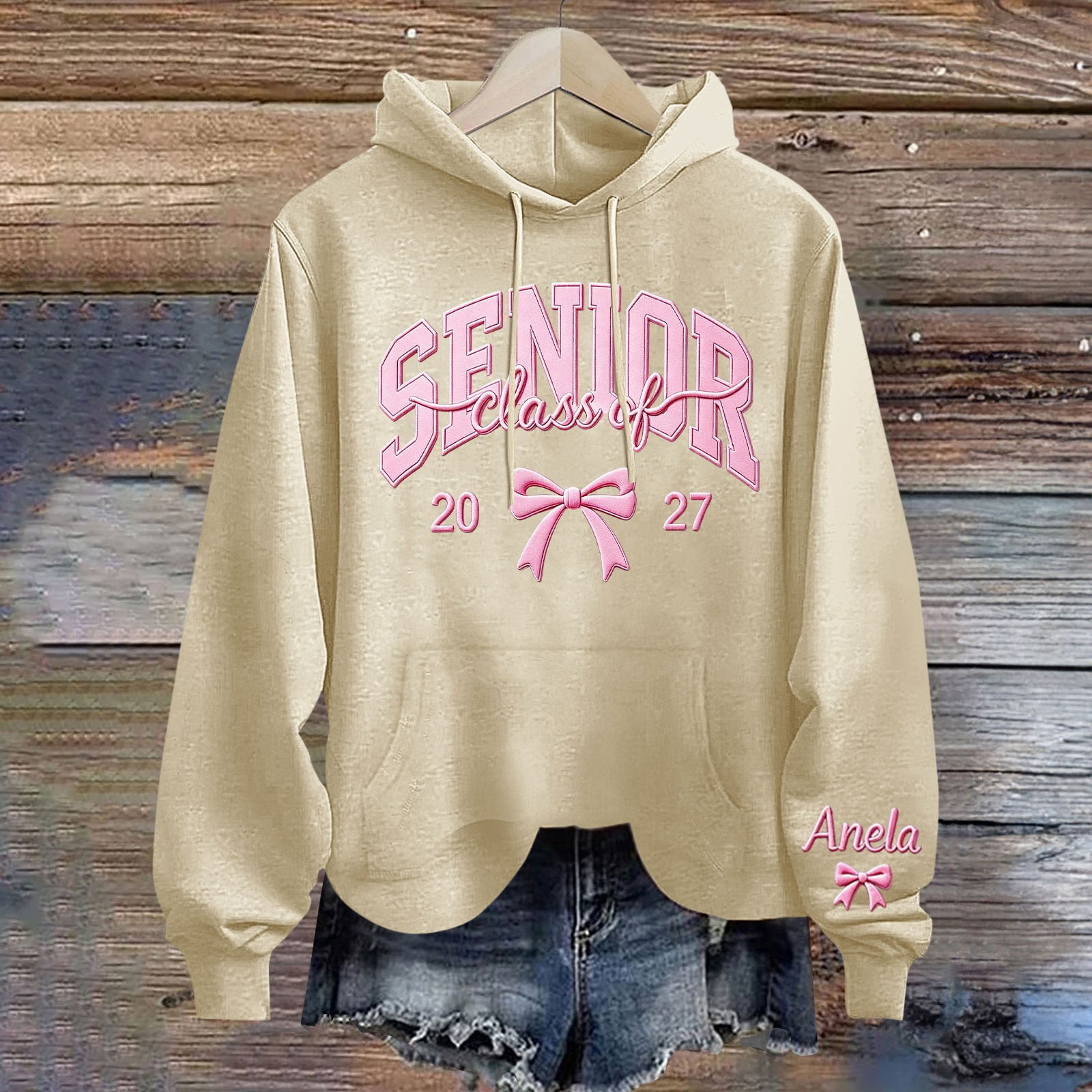 Sweatshirt for Women Printed Hoodie Class Of 2027 Hooded Sweatshirt for Graduation Year and Christmas