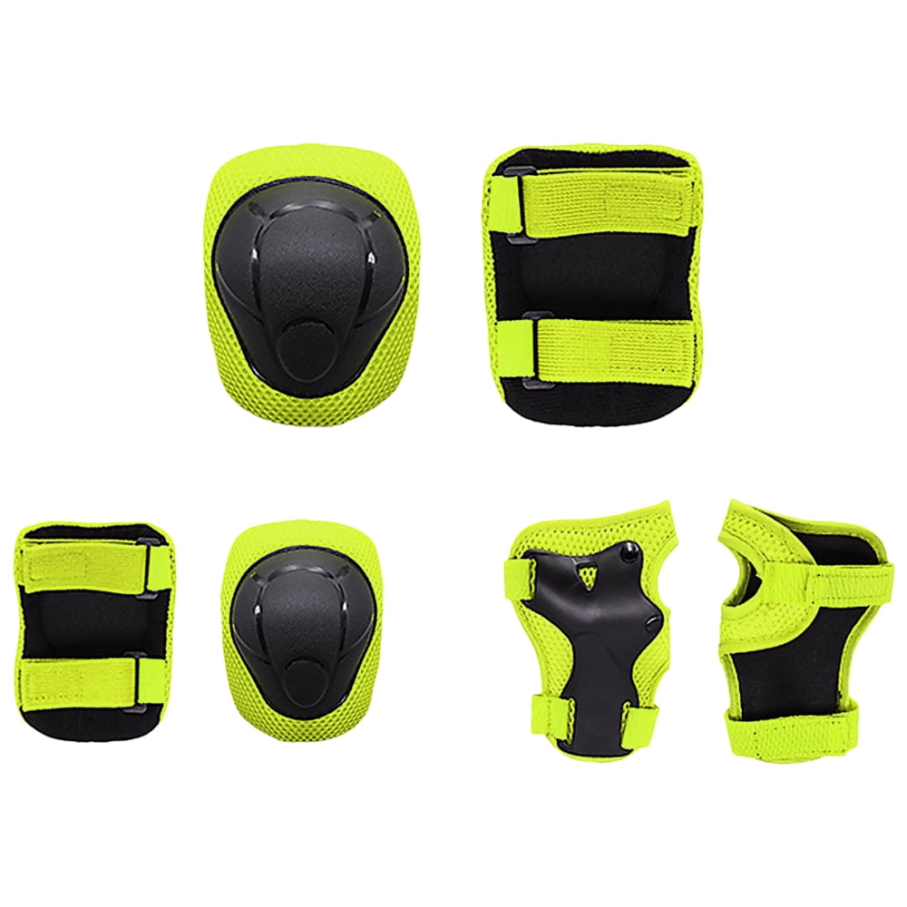 Kids Knee Pads Set 6 in 1 Protective Gear Kit Knee Elbow Pads with